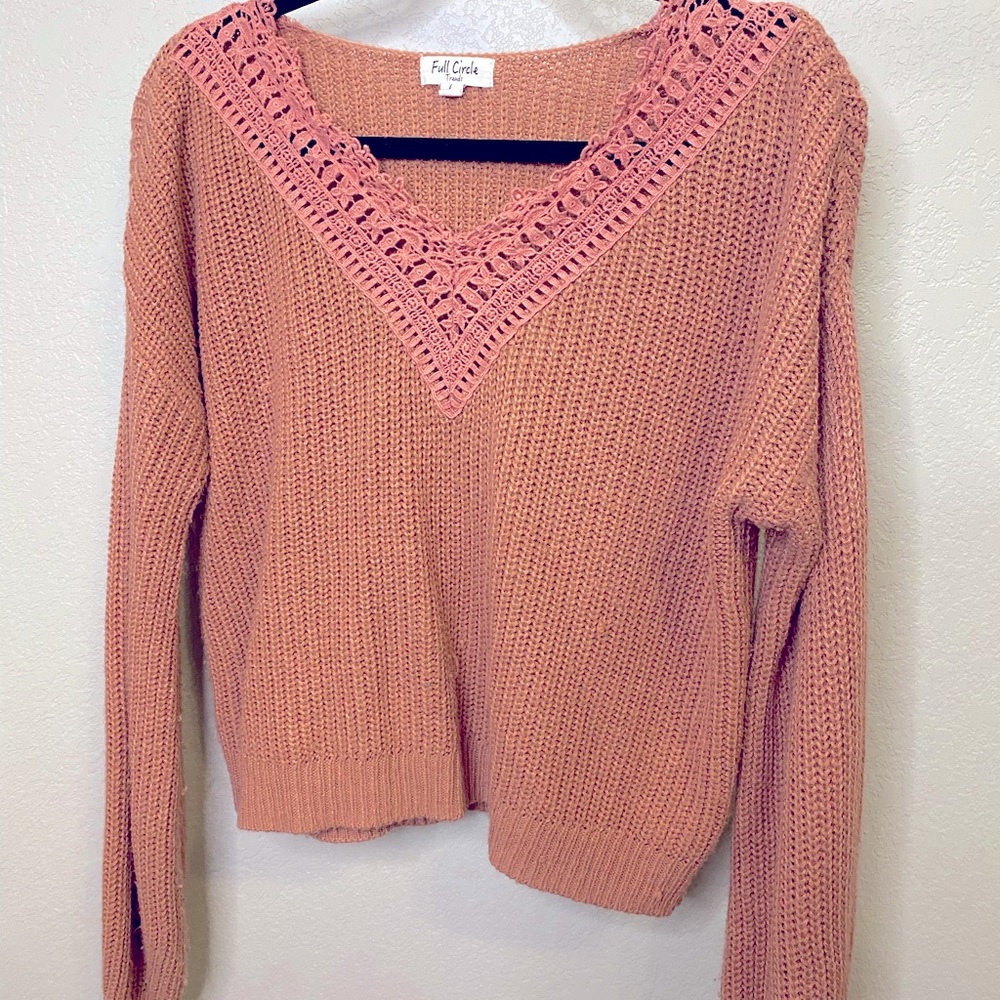 Full Circle Trends Sweater Muave (large)